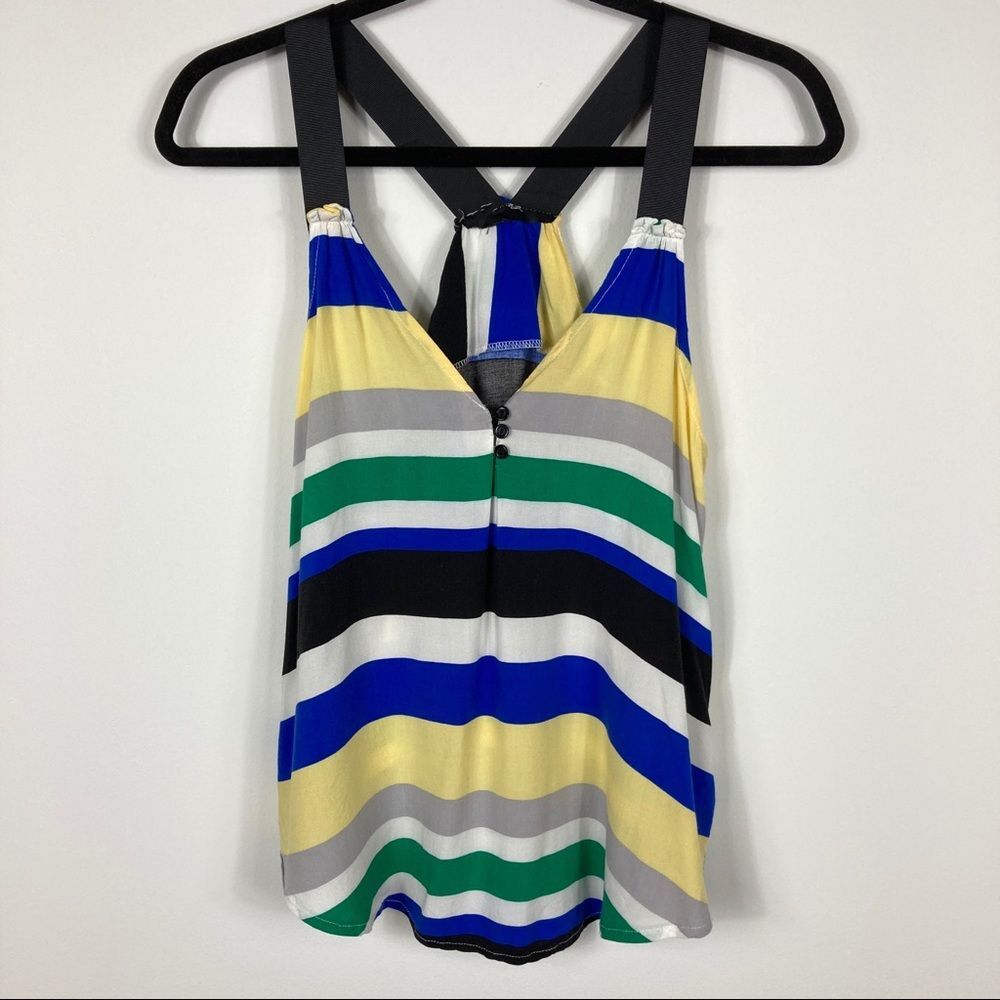 Atmosphere Women's Bold Striped Tank Top Size UK 8
